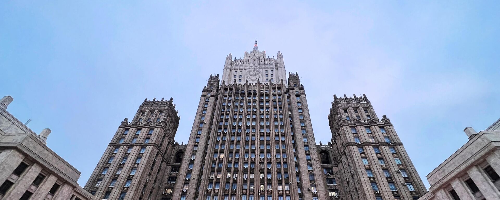 Здание Министерства иностранных дел РФ в Москве - Sputnik Латвия, 1920, 24.03.2026