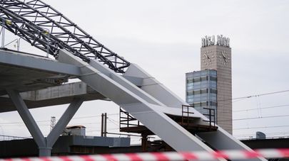 Строительные работы центрального узла Rail Baltica в Риге