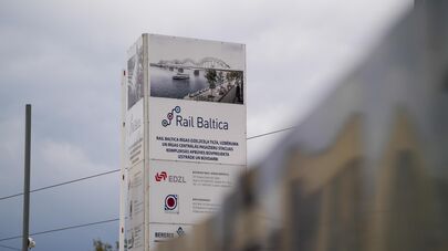 Строительные работы центрального узла Rail Baltica в Риге