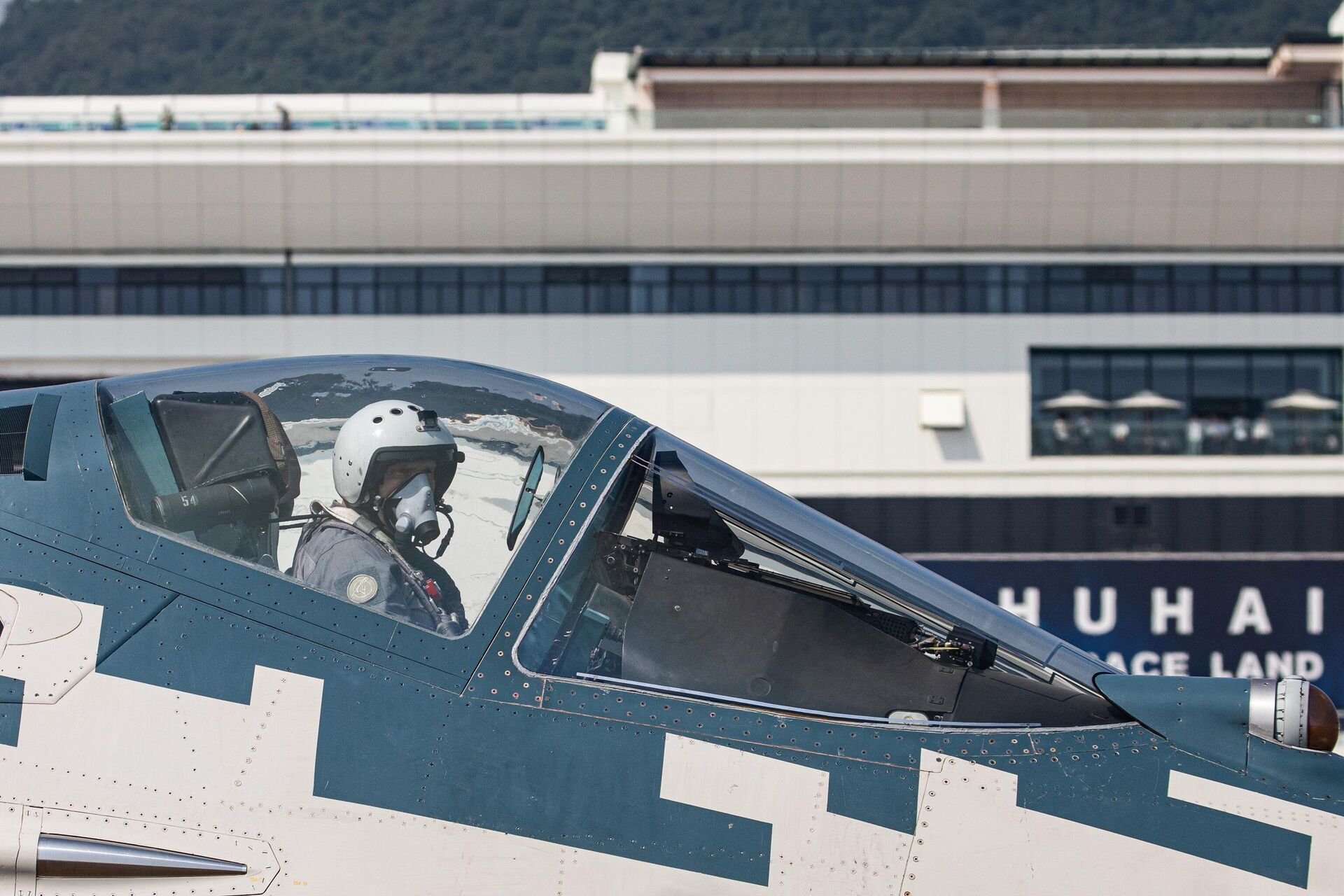 Су-57Э на Airshow China 2024 - Sputnik Латвия, 1920, 12.11.2024