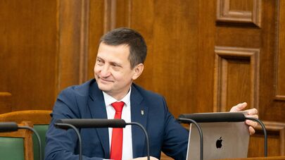 Министр земледелия Латвии Арманд Краузе