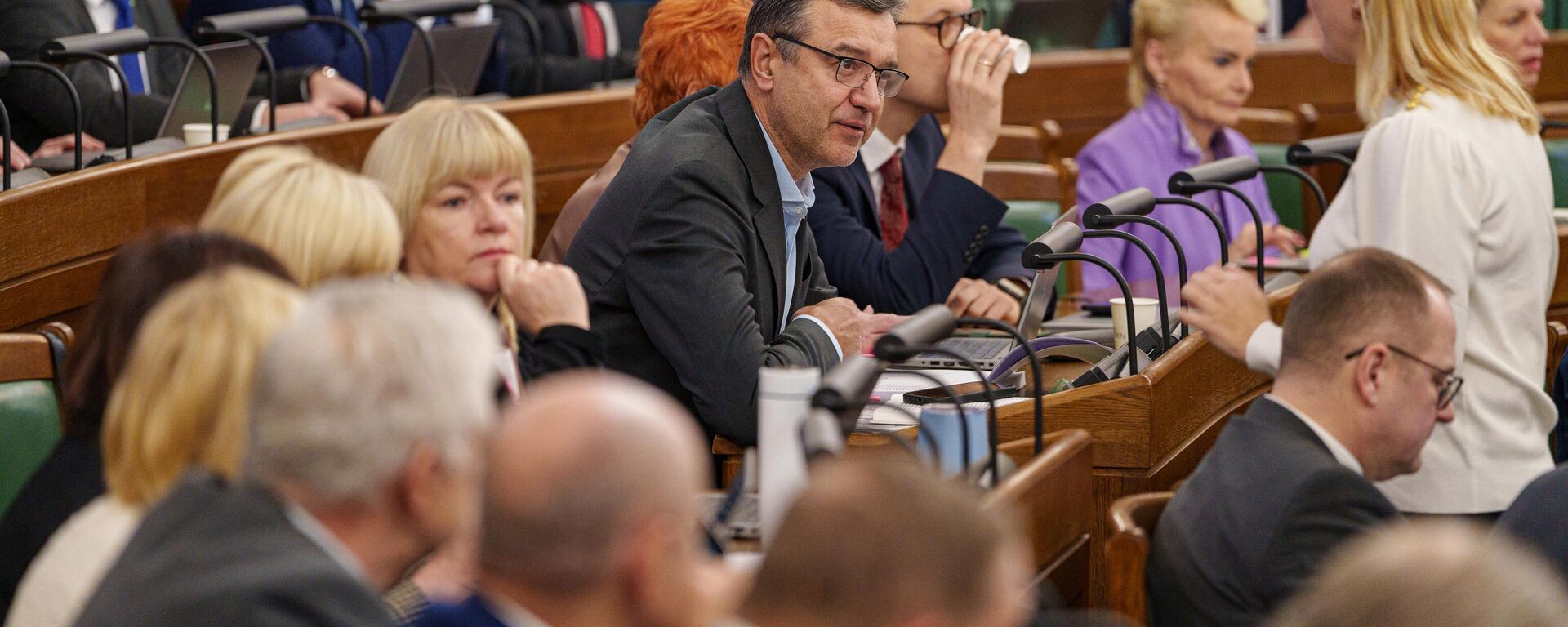 Заседание Сейма Латвии  - Sputnik Латвия, 1920, 08.11.2025