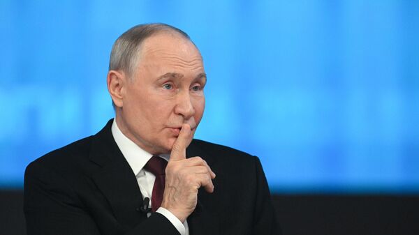 Итоги 2024 года с Владимиром Путиным - Sputnik Латвия