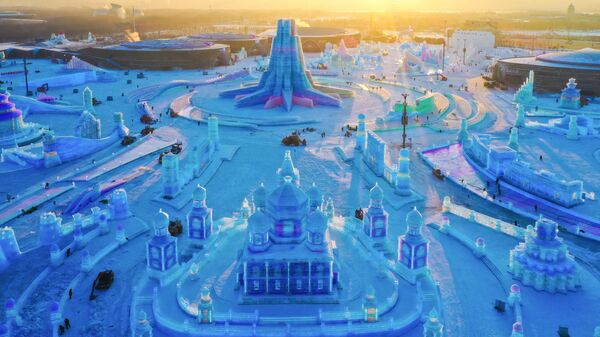 26-й Harbin Ice and Snow World в Харбине, Китай - Sputnik Латвия