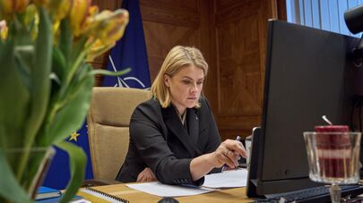 Премьер-министр Латвии Эвика Силиня 
