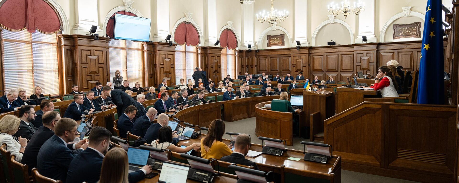 Заседание Сейма Латвии  - Sputnik Латвия, 1920, 09.05.2025