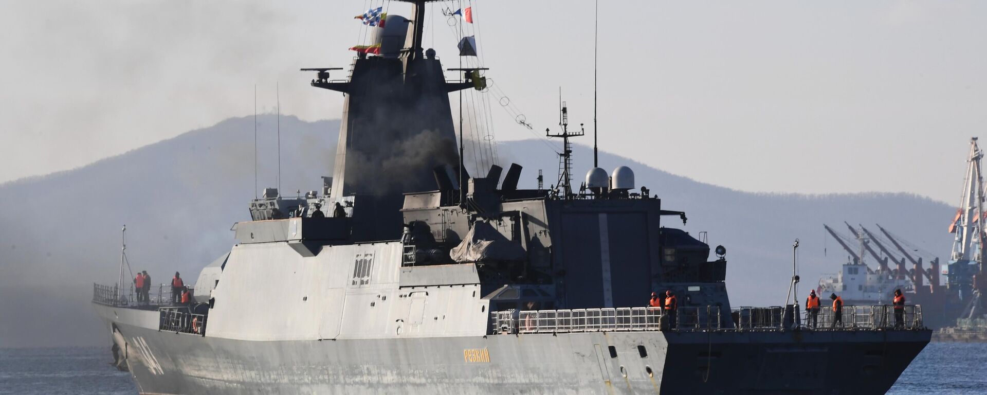 Корвет Резкий  Тихоокеанского флота ВМФ России - Sputnik Латвия, 1920, 12.03.2025