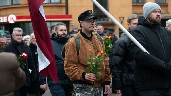 Национальное объединение проводит мероприятие в Риге в честь латышских легионеров СС - Sputnik Латвия
