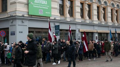 Национальное объединение проводит мероприятие в Риге в честь латышских легионеров СС