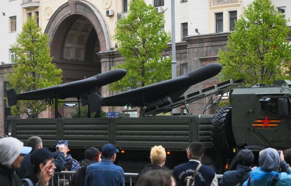 Беспилотные летательные аппараты &quot;Герань-2&quot;. - Sputnik Латвия