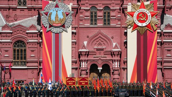 Парад Победы на Красной площади в Москве - Sputnik Латвия