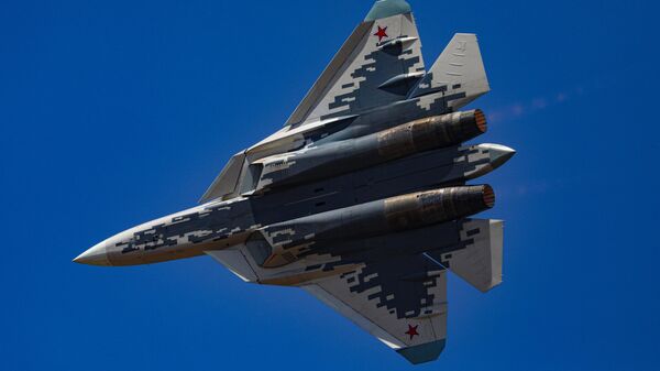 Российский истребитель Су-57 - Sputnik Латвия