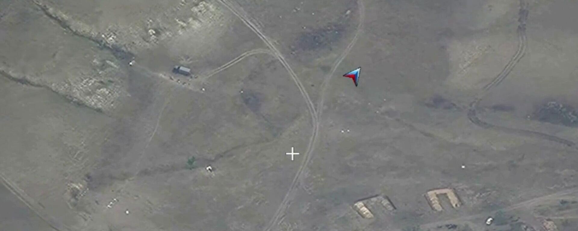 Видео удара Искандером-М с кассетной боевой частью по объекту ВСУ в Херсонской области - Sputnik Латвия, 1920, 23.06.2025