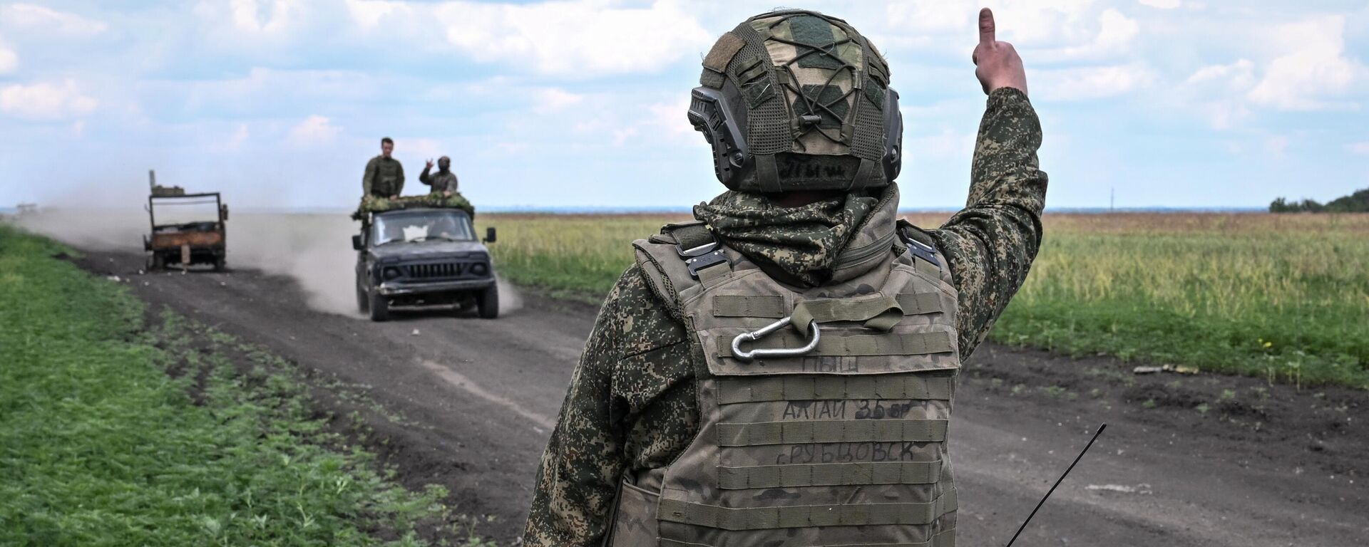 Российские военнослужащие в зоне СВО - Sputnik Латвия, 1920, 23.10.2025