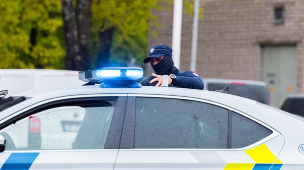 Служебный автомобиль полиции Латвии - Sputnik Латвия