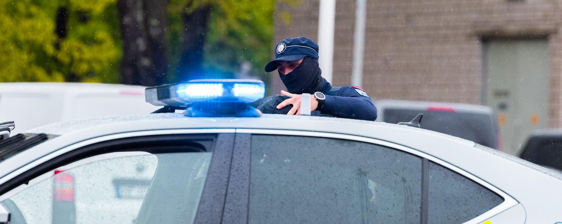 Служебный автомобиль полиции Латвии - Sputnik Латвия, 1920, 24.08.2026