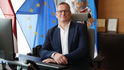 Новый мэр Риги Виестурс Клейнбергс