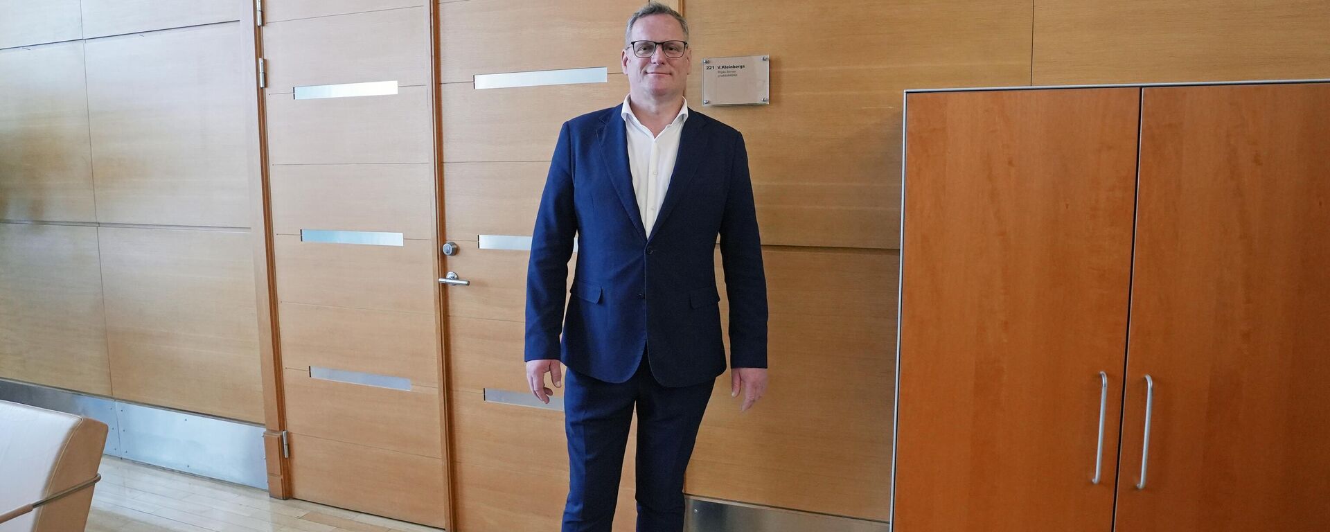 Новый мэр Риги Виестурс Клейнбергс - Sputnik Латвия, 1920, 02.10.2025