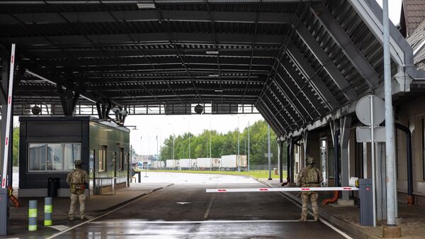 Российско-латвийская граница в районе пограничного пункта Терехово - Sputnik Латвия