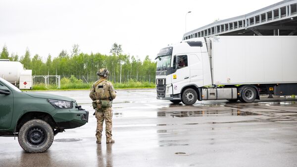 Российско-латвийская граница в районе пограничного пункта Терехово - Sputnik Латвия