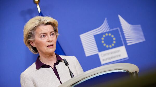Глава Еврокомиссии Урсула фон дер Ляйен - Sputnik Латвия