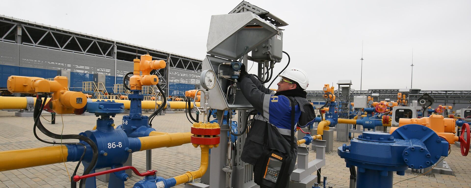 Компрессорные станции Казачья и Русская в Краснодарском крае - Sputnik Латвия, 1920, 11.12.2025