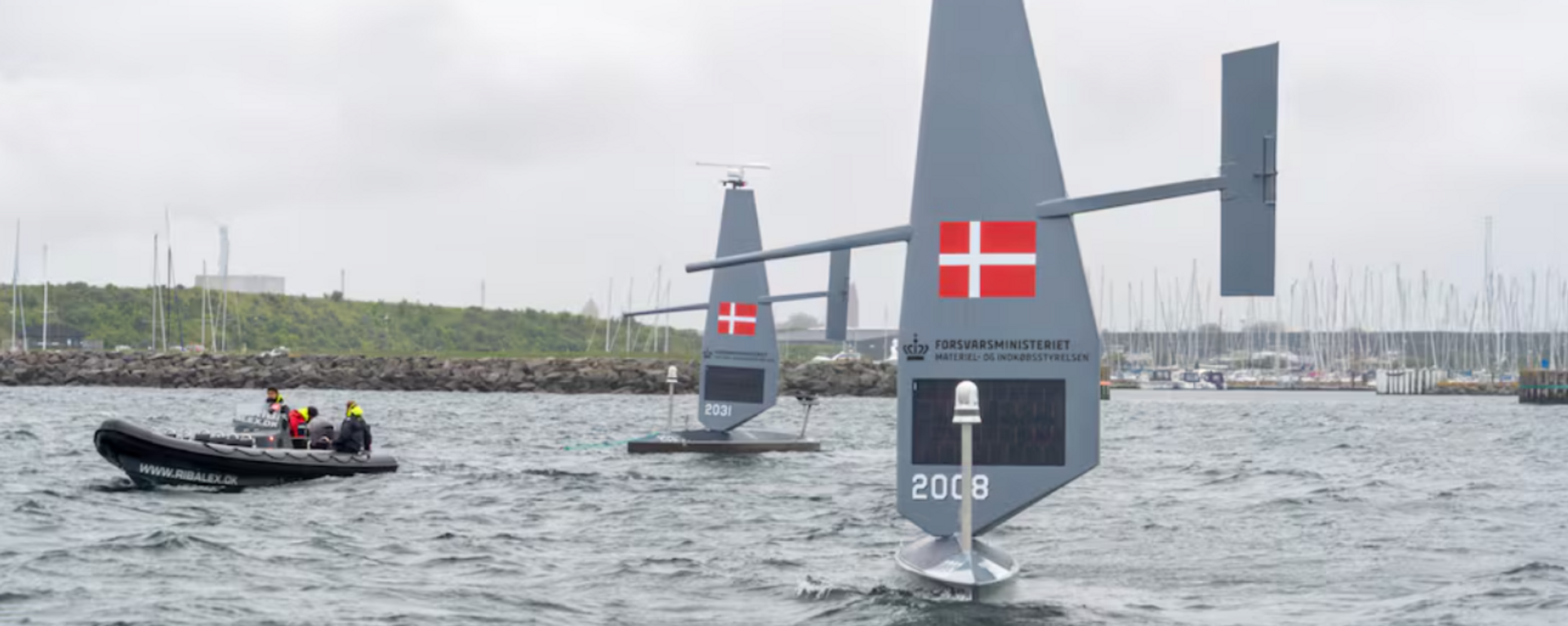 Надводные беспилотники Saildrone в акватории Балтийского моря - Sputnik Латвия, 1920, 09.07.2025