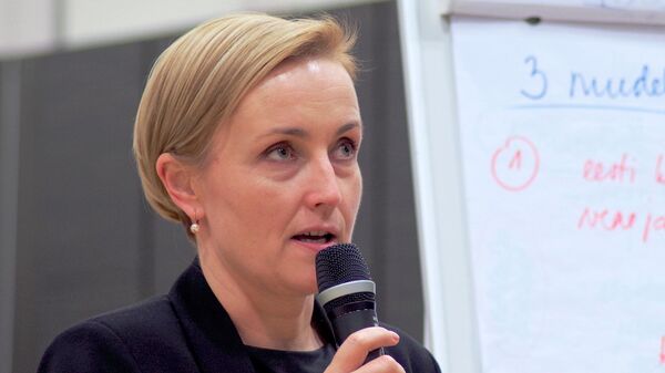 Директор Нарвского колледжа Тартуского университета Кристина Каллас - Sputnik Латвия