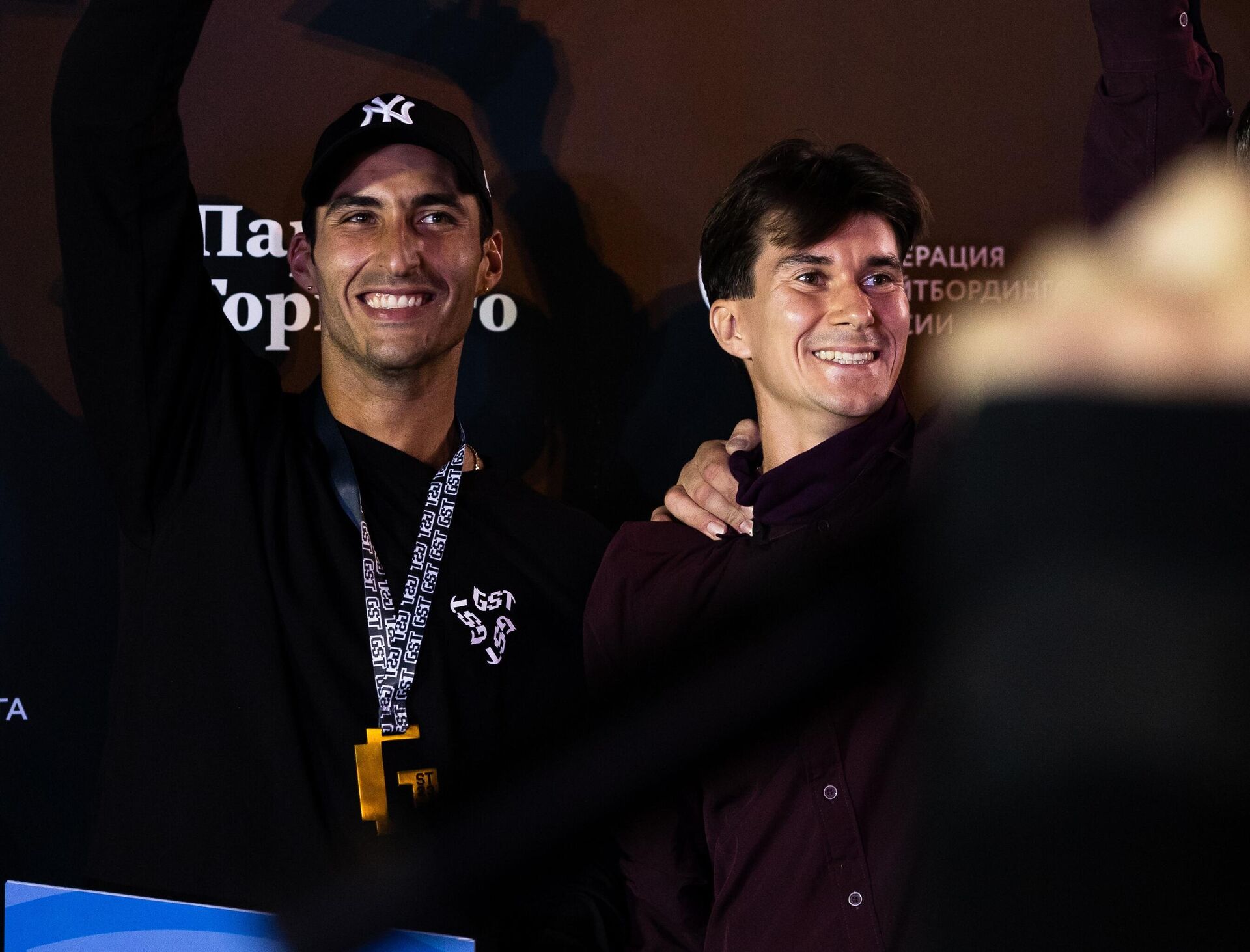 Матиас Дель Олио и Егор Кальдиков (слева направо) - Sputnik Латвия, 1920, 13.08.2025