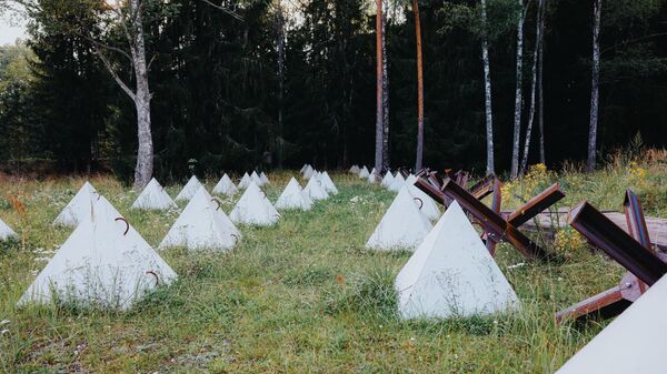 Зубы дракона и противотанковые ежи на российско-латвийской границе - Sputnik Латвия