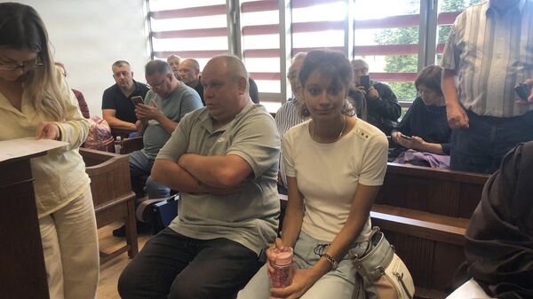 Судебное заседание по делу Татьяны Андриец и Александра Жгуна  - Sputnik Латвия