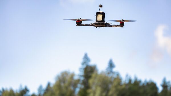 Испытания БПЛА на полигоне Селия с участием украинских специалистов  - Sputnik Латвия