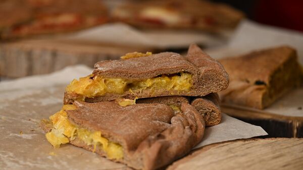 Гастрономический фестиваль Вкусы России в Москве - Sputnik Латвия