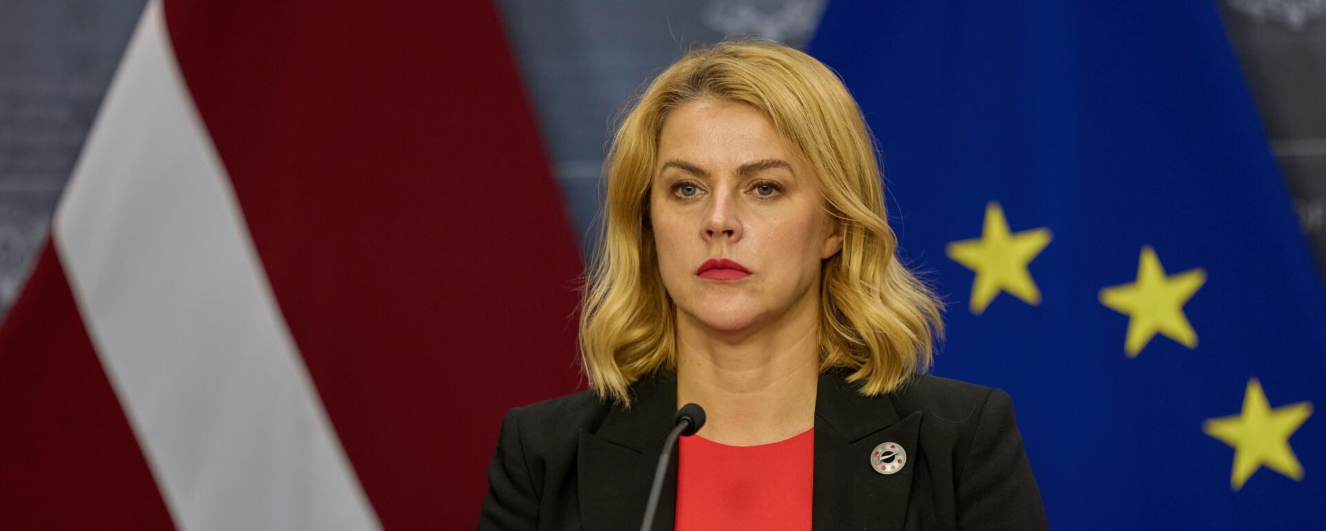 Премьер-министр Латвии Эвика Силиня  - Sputnik Латвия, 1920, 18.09.2025