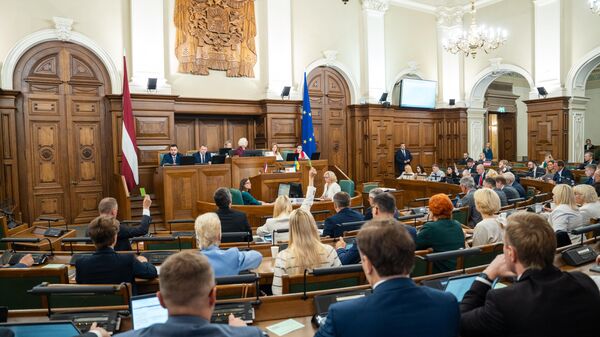 Заседание Сейма Латвии  - Sputnik Латвия