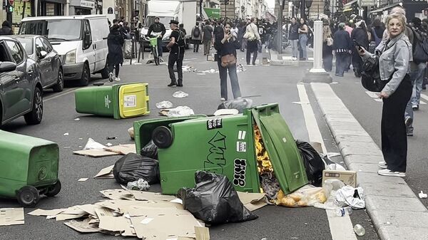 Протесты в Париже - Sputnik Латвия