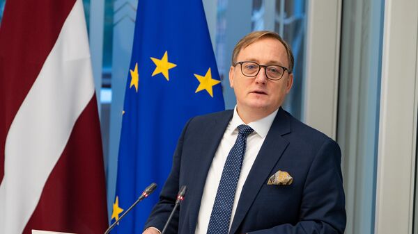 Президент Банка Латвии Мартиньш Казакс - Sputnik Латвия