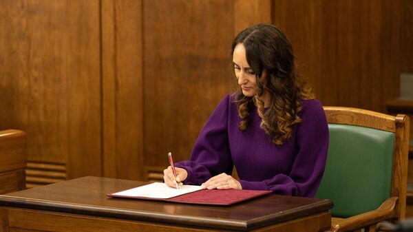 Новый омбудсмен Карина Палкова  - Sputnik Латвия