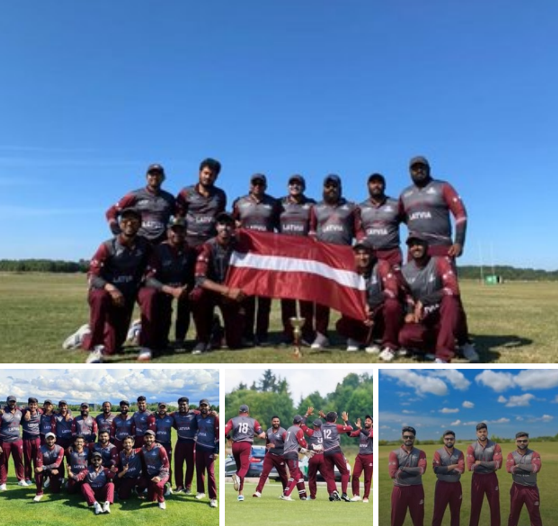 Снимки сборной Латвии по крикету - Sputnik Латвия, 1920, 26.09.2025