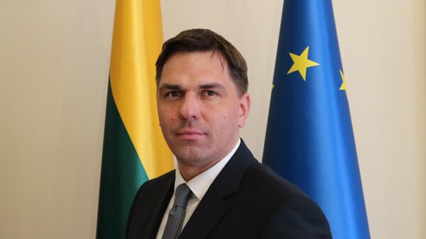 Министр культуры Литвы Игнотас Адомавичюс - Sputnik Латвия