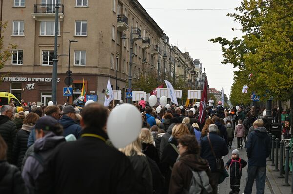Впервые в марше приняли участие не только литовцы, но и латыши и эстонцы. - Sputnik Латвия