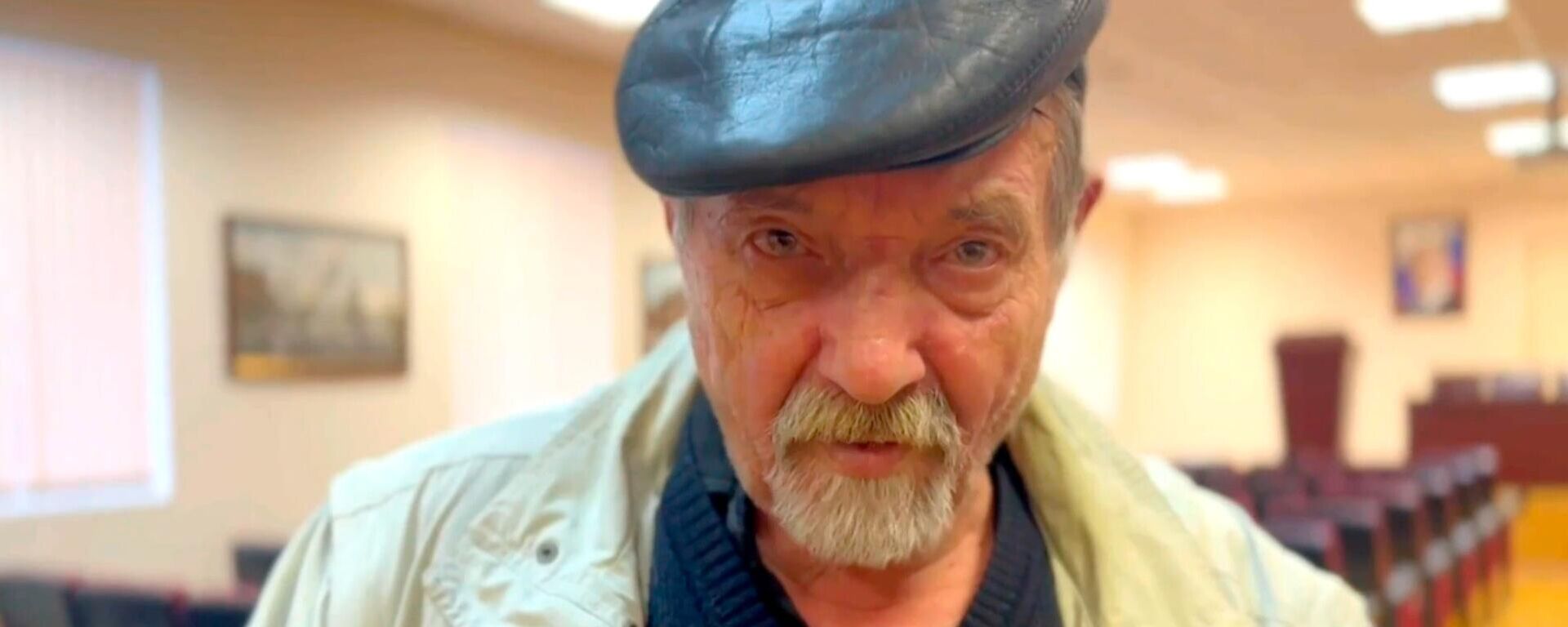 Выдворенный из Латвии пенсионер Григорий Еременко - Sputnik Латвия, 1920, 16.10.2025