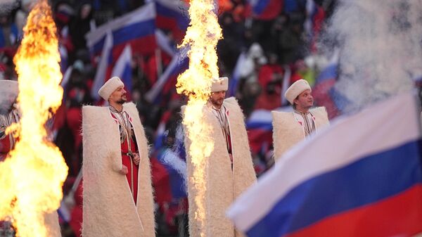 Выступает казачий хор - Sputnik Латвия