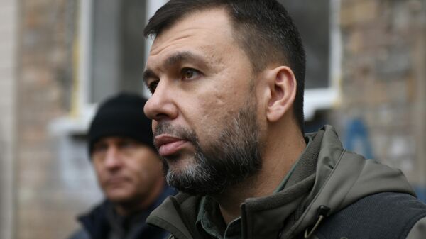 Глава Донецкой Народной Республики Денис Пушилин - Sputnik Латвия