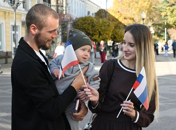 Празднование Дня народного единства - Sputnik Латвия