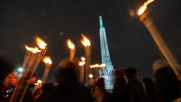 День Лачплесиса в Риге - Sputnik Латвия