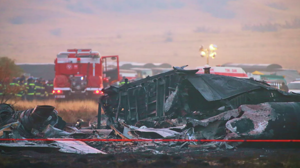 Место крушения турецкого военно-транспортного самолета Lockheed C-130 Hercules в Грузии - Sputnik Латвия