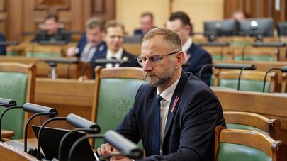 Министр сообщения Атис Швинка 