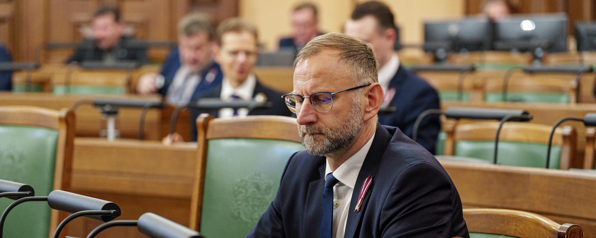 Министр сообщения Атис Швинка  - Sputnik Латвия, 1920, 20.11.2025