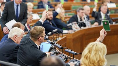 Голосование в Сейме Латвии 